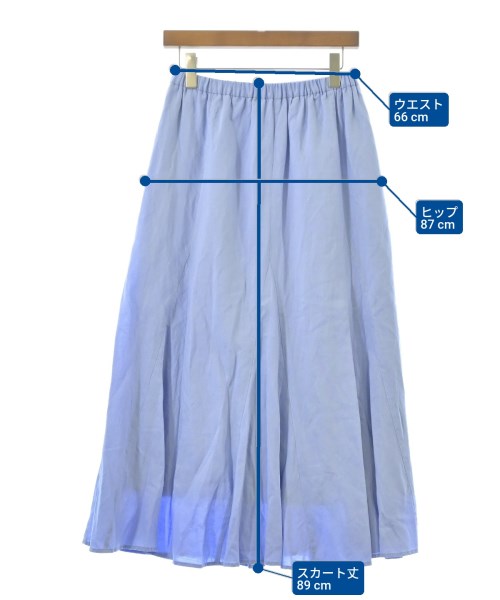 UNITED ARROWS（ユナイテッドアローズ）ロング・マキシ丈スカート 紫 サイズ:38(M位) レディース/2200639983110