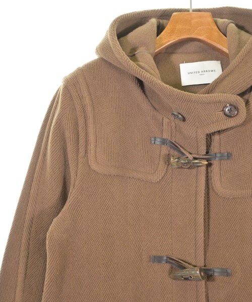 UNITED ARROWS（ユナイテッドアローズ）ダッフルコート 茶 サイズ:36(S位) レディース/2200640537012
