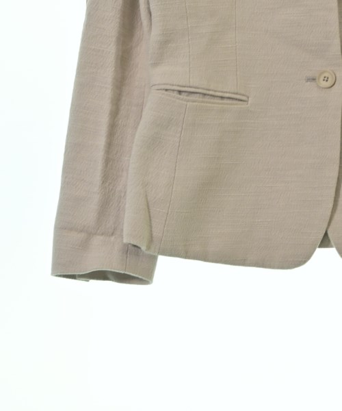 UNITED ARROWS（ユナイテッドアローズ）ノーカラージャケット ベージュ サイズ:38(M位) レディース/2200624837039