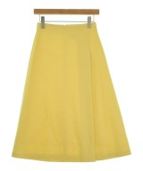 UNITED ARROWS（ユナイテッドアローズ）ロング・マキシ丈スカート 黄 サイズ:36(S位) レディース/2200636697096