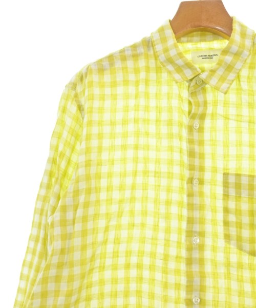 UNITED ARROWS（ユナイテッドアローズ）カジュアルシャツ 黄 サイズ:L レディース/2200618010080