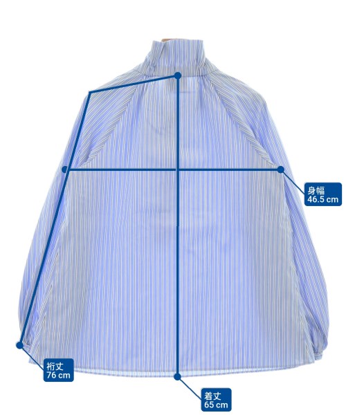 UNITED ARROWS（ユナイテッドアローズ）ブラウス 青 サイズ:36(S位) レディース/2200641071041