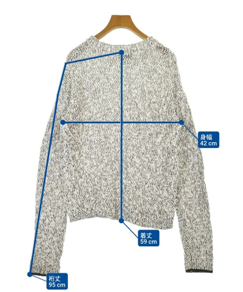 UNITED ARROWS（ユナイテッドアローズ）ニット・セーター 白 サイズ:F レディース/2200628288035