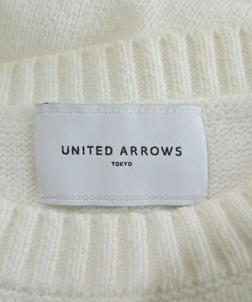 UNITED ARROWS（ユナイテッドアローズ）ニット・セーター 白 サイズ:F レディース/2200624241089