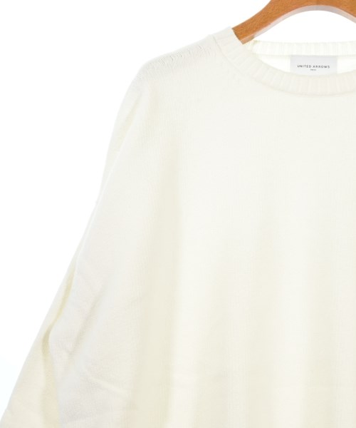 UNITED ARROWS（ユナイテッドアローズ）ニット・セーター 白 サイズ:F レディース/2200624241089