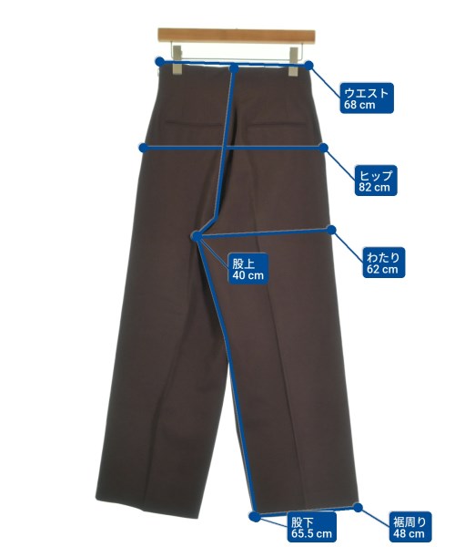 UNITED ARROWS（ユナイテッドアローズ）スラックス 茶 サイズ:38(M位) レディース/2200625033072