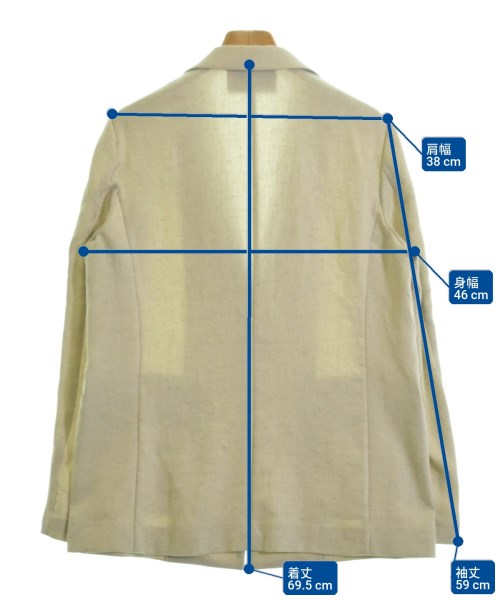 UNITED ARROWS（ユナイテッドアローズ）カジュアルジャケット ベージュ サイズ:40(M位) レディース/2200629730076