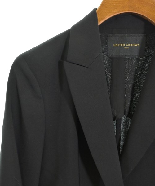 UNITED ARROWS（ユナイテッドアローズ）テーラードジャケット 黒 サイズ:36(S位) レディース/2200641792083