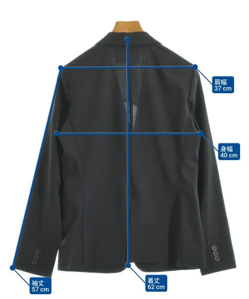 UNITED ARROWS（ユナイテッドアローズ）テーラードジャケット 黒 サイズ:36(S位) レディース/2200641792083