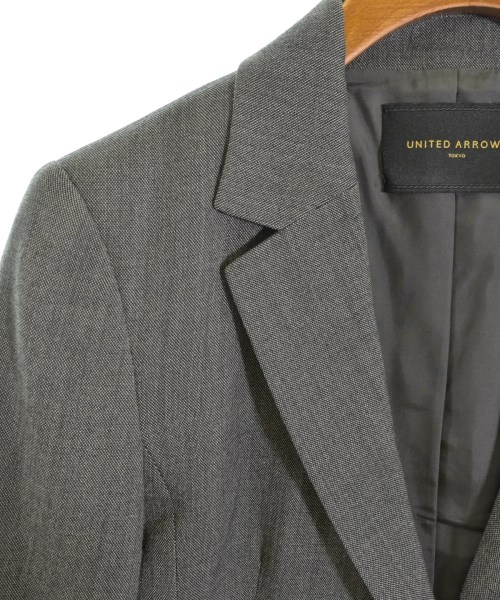 UNITED ARROWS（ユナイテッドアローズ）テーラードジャケット グレー サイズ:36(S位) レディース/2200641792120