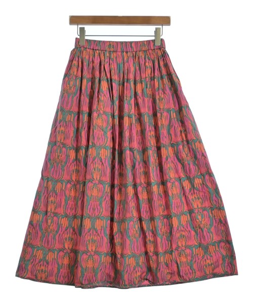 UNITED ARROWS（ユナイテッドアローズ）ロング・マキシ丈スカート 赤 サイズ:36(S位) レディース/2200641827044