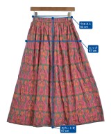 UNITED ARROWS（ユナイテッドアローズ）ロング・マキシ丈スカート 赤 サイズ:36(S位) レディース/2200641827044