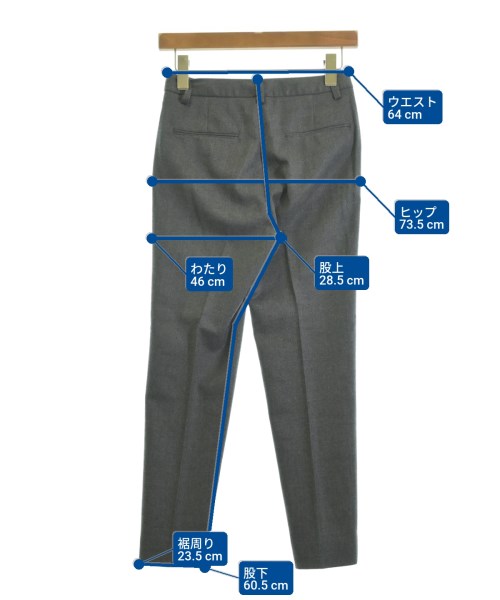 UNITED ARROWS（ユナイテッドアローズ）スラックス グレー サイズ:34(XS位) レディース/2200636450066