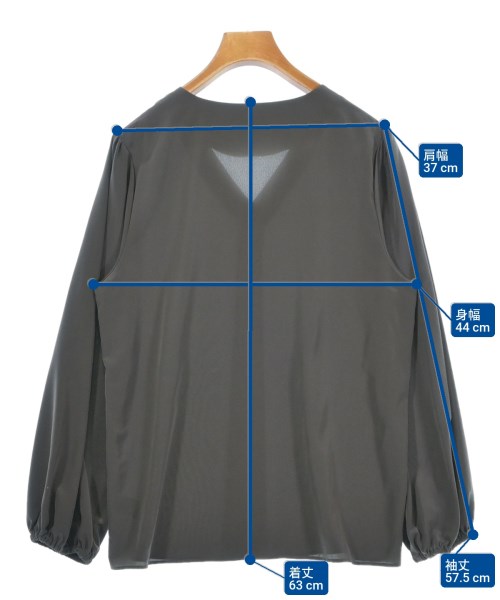 UNITED ARROWS（ユナイテッドアローズ）ブラウス グレー サイズ:38(M位) レディース/2200636450080