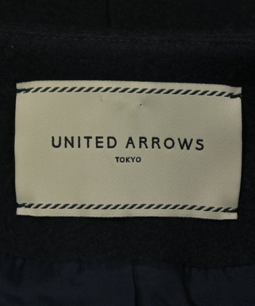UNITED ARROWS（ユナイテッドアローズ）ノーカラージャケット 黒 サイズ:38(M位) レディース/2200640341022