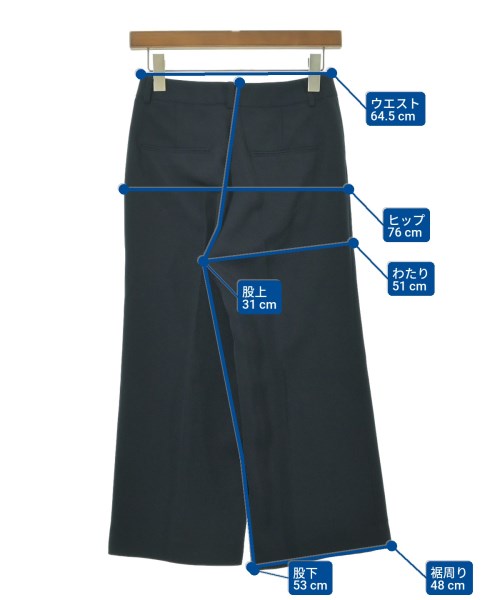 UNITED ARROWS（ユナイテッドアローズ）スラックス 紺 サイズ:34(XS位) レディース/2200624443131