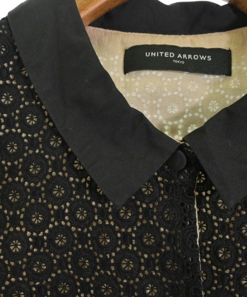 UNITED ARROWS（ユナイテッドアローズ）ブラウス 黒 サイズ:38(M位) レディース/2200632448081