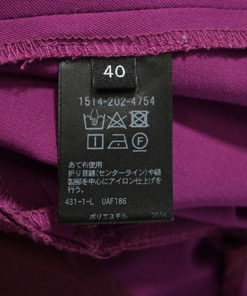 UNITED ARROWS（ユナイテッドアローズ）スラックス ピンク サイズ:40(M位) レディース/2200623620076