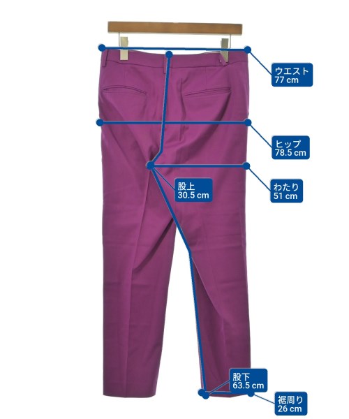 UNITED ARROWS（ユナイテッドアローズ）スラックス ピンク サイズ:40(M位) レディース/2200623620076