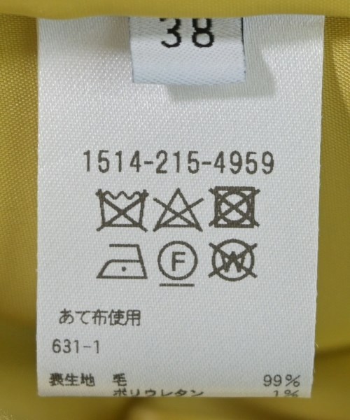 UNITED ARROWS（ユナイテッドアローズ）その他 黄 サイズ:38(M位) レディース/2200631667148