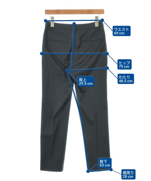 UNITED ARROWS（ユナイテッドアローズ）スラックス 黒 サイズ:36(S位) レディース/2200642454119