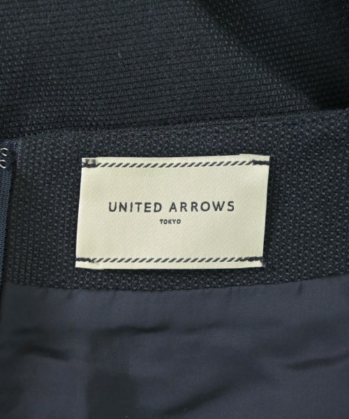 UNITED ARROWS（ユナイテッドアローズ）ひざ丈スカート 紺 サイズ:40(M位) レディース/2200639530086