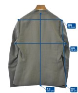 UNITED ARROWS（ユナイテッドアローズ）ノーカラージャケット グレー サイズ:38(M位) レディース/2200637848084