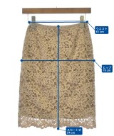 UNITED ARROWS（ユナイテッドアローズ）ひざ丈スカート ベージュ サイズ:34(XS位) レディース/2200643561090