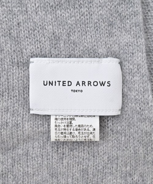 UNITED ARROWS（ユナイテッドアローズ）マフラー グレー サイズ:- レディース/2200643692060
