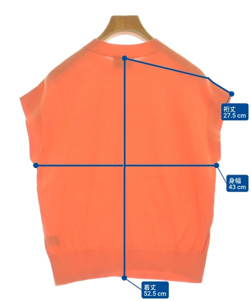 UNITED ARROWS（ユナイテッドアローズ）ベスト/ノースリーブ オレンジ サイズ:-(M位) レディース/2200632504060
