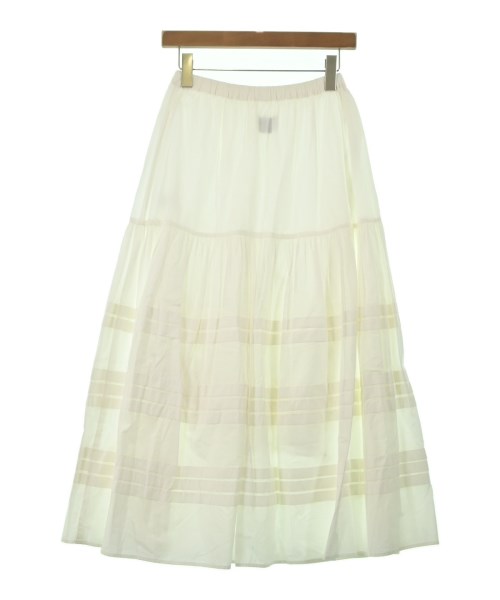 UNITED ARROWS（ユナイテッドアローズ）ロング・マキシ丈スカート 白 サイズ:36(S位) レディース/2200634118197