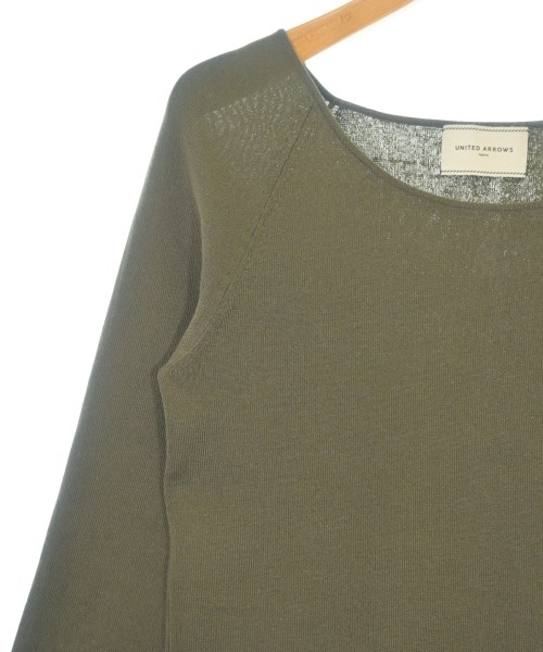 UNITED ARROWS（ユナイテッドアローズ）ニット・セーター カーキ サイズ:F レディース/2200634700170