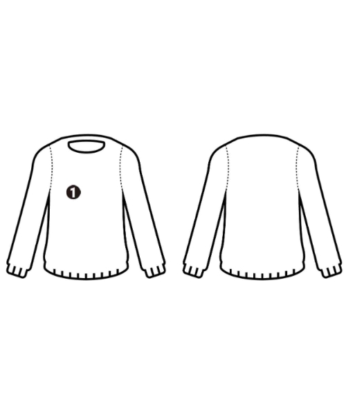 UNITED ARROWS（ユナイテッドアローズ）ニット・セーター 白 サイズ:38(M位) レディース/2200644331029