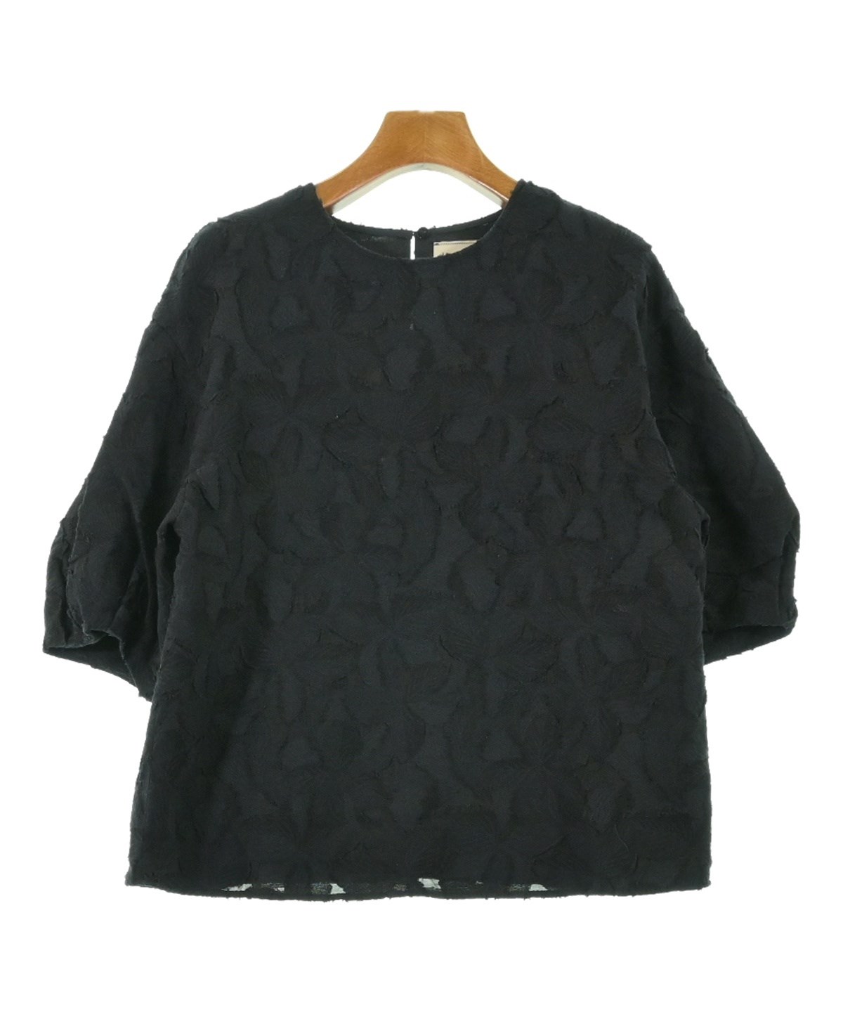 UNITED ARROWS（ユナイテッドアローズ）ブラウス 黒 サイズ:36(S