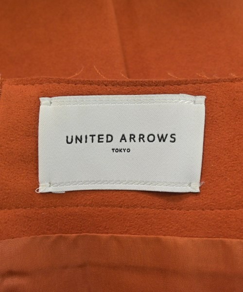 UNITED ARROWS（ユナイテッドアローズ）ひざ丈スカート オレンジ サイズ:40(M位) レディース/2200610664021