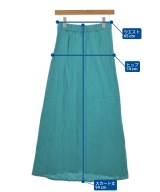 UNITED ARROWS（ユナイテッドアローズ）ロング・マキシ丈スカート 青 サイズ:38(M位) レディース/2200610664052