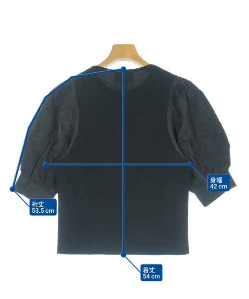 UNITED ARROWS（ユナイテッドアローズ）ニット・セーター 黒 サイズ:F レディース/2200615994048