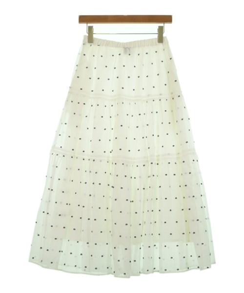 UNITED ARROWS（ユナイテッドアローズ）ひざ丈スカート 白 サイズ:-(M位) レディース/2200622723051