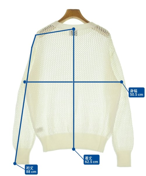 UNITED ARROWS（ユナイテッドアローズ）ニット・セーター 白 サイズ:F レディース/2200615224169
