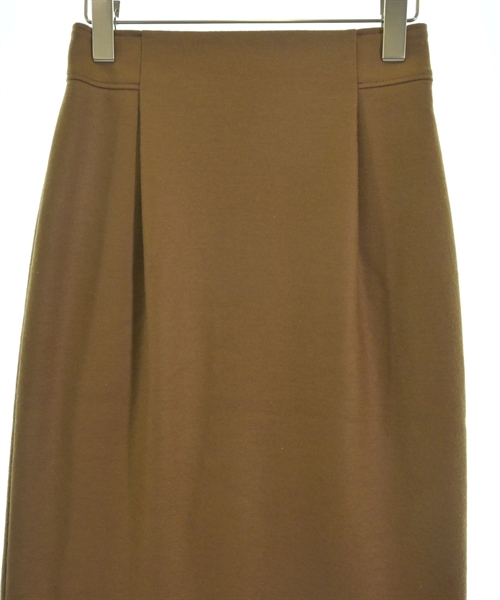 UNITED ARROWS（ユナイテッドアローズ）ひざ丈スカート 茶 サイズ:36(S位) レディース/2200623414026