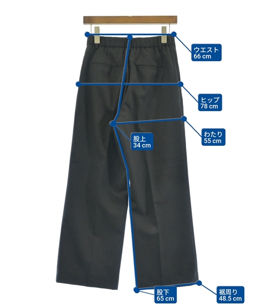 UNITED ARROWS（ユナイテッドアローズ）スラックス 黒 サイズ:38(M位) レディース/2200623780053