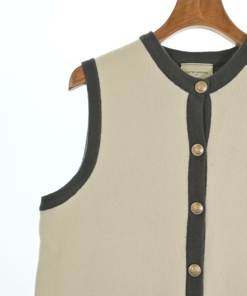 UNITED ARROWS（ユナイテッドアローズ）ベスト 白 サイズ:-(XL位) レディース/2200611713087