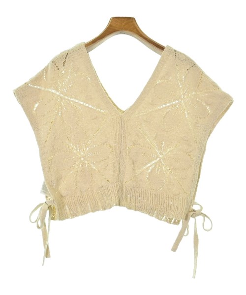 Samansa Mos2（サマンサモスモス）ベスト/ノースリーブ ベージュ サイズ:F レディース/2200611713094
