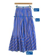 UNITED ARROWS（ユナイテッドアローズ）ロング・マキシ丈スカート 青 サイズ:36(S位) レディース/2200613126014