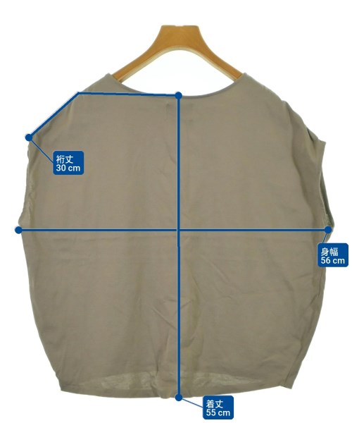 UNITED ARROWS（ユナイテッドアローズ）ノースリーブ カーキ サイズ:F レディース/2200613644228