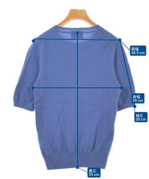 UNITED ARROWS（ユナイテッドアローズ）ニット・セーター 青 サイズ:F レディース/2200624524038