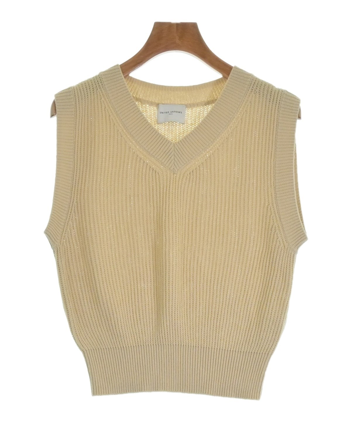 【新品】春夏物 ユナイテッドアローズ ニット素材 ジャケット 46 M ベージュ Jacket | OUTERWEAR | ユナイテッドアローズ | WOMEN | 2022年秋冬