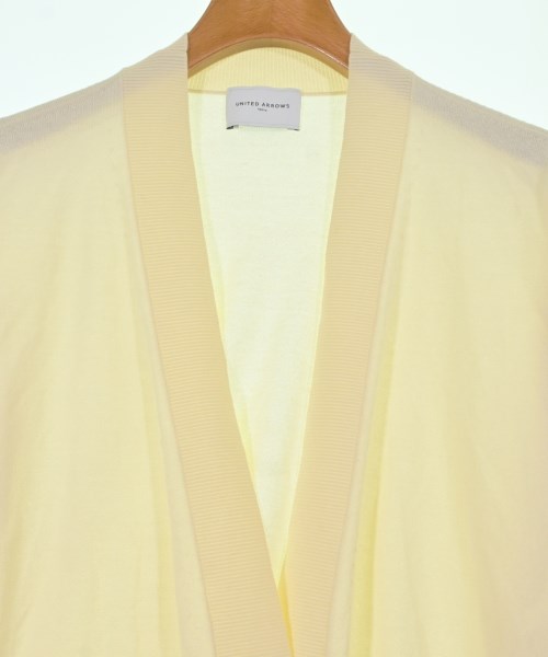 UNITED ARROWS（ユナイテッドアローズ）カーディガン 黄 サイズ:F レディース/2200618657063