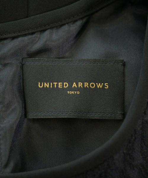 UNITED ARROWS（ユナイテッドアローズ）ワンピース 黒 サイズ:38(M位) レディース/2200625621040