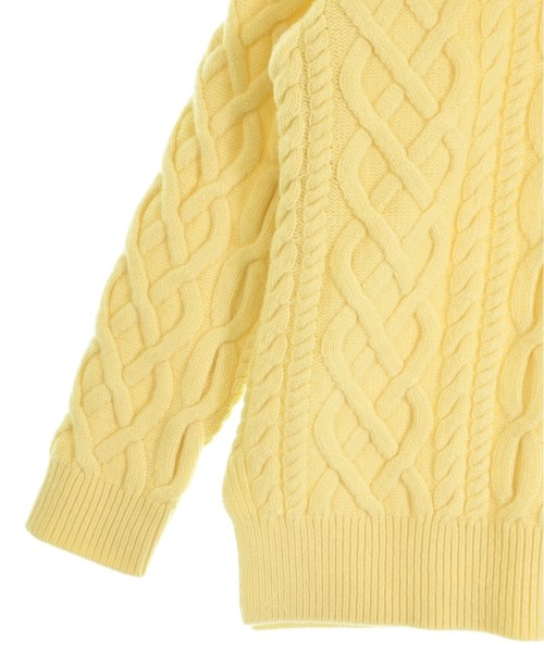 UNITED ARROWS（ユナイテッドアローズ）ニット・セーター 黄 サイズ:F レディース/2200617026020